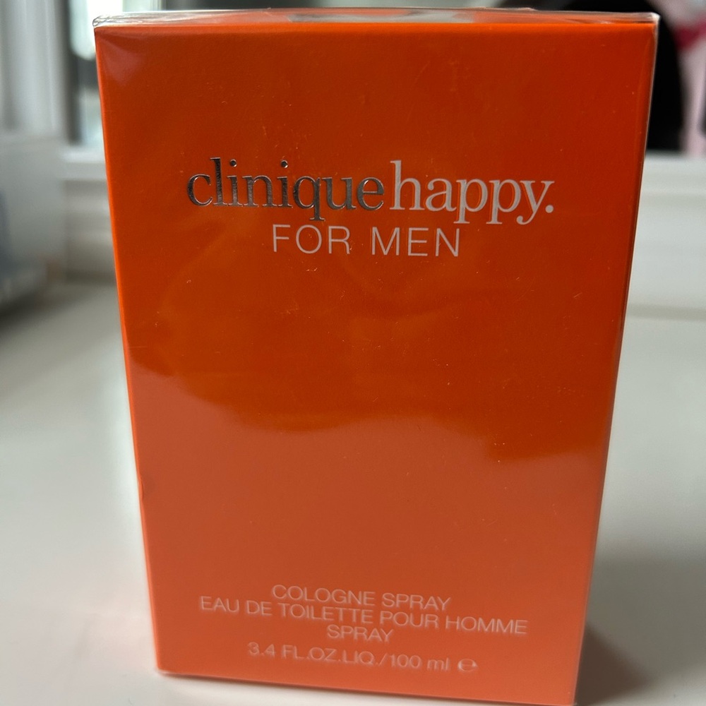 Clinique Happy for Men 3.4 oz Brand New Sealed